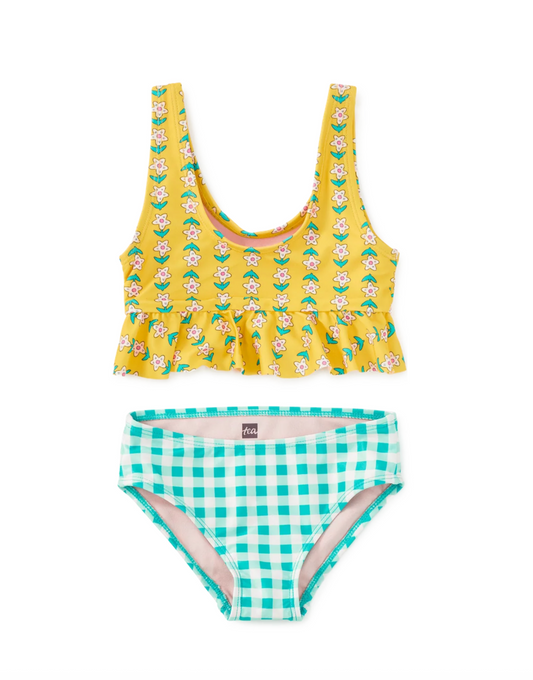 Ruffle Tankini Set