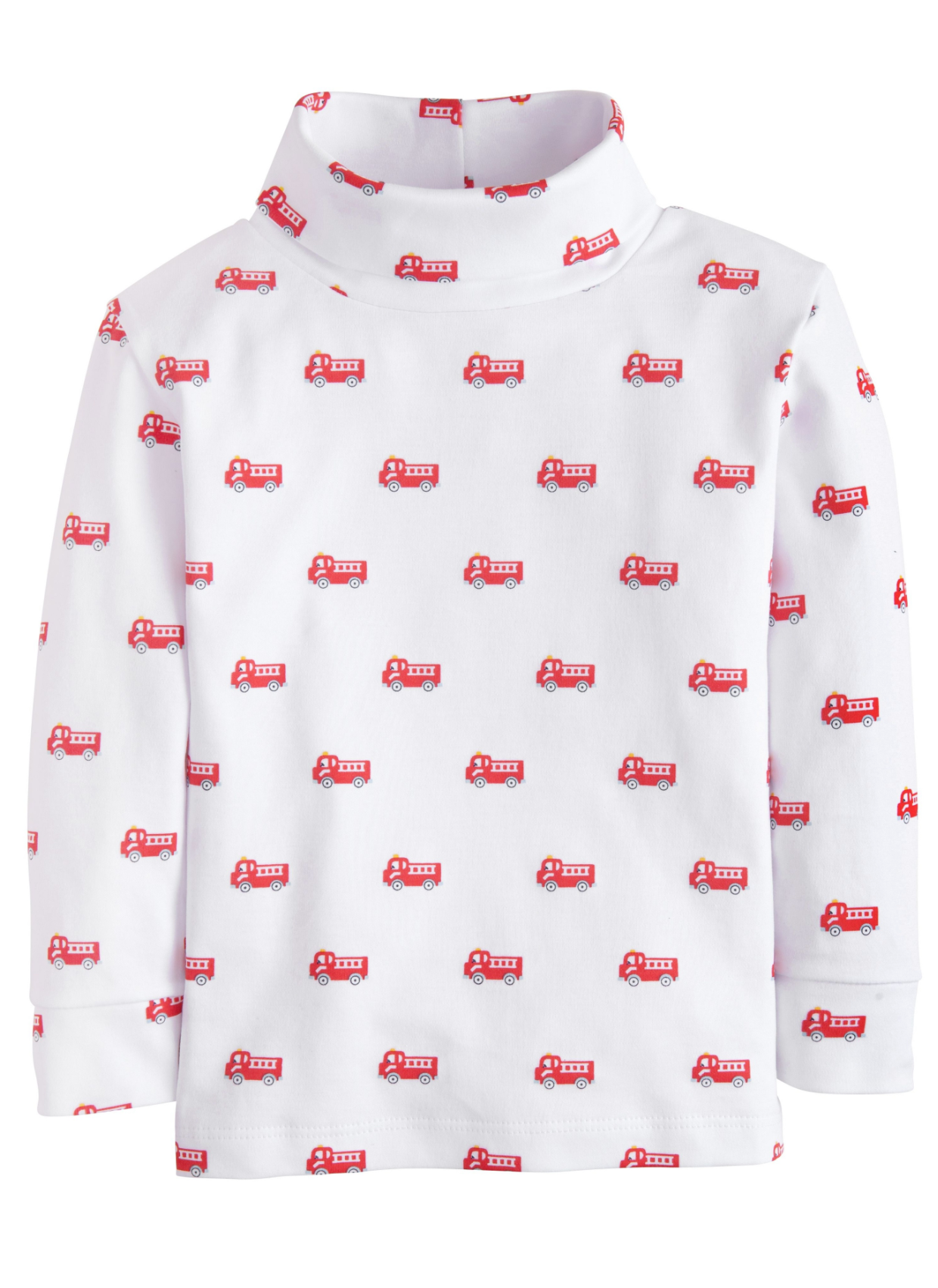 Printed Turtleneck