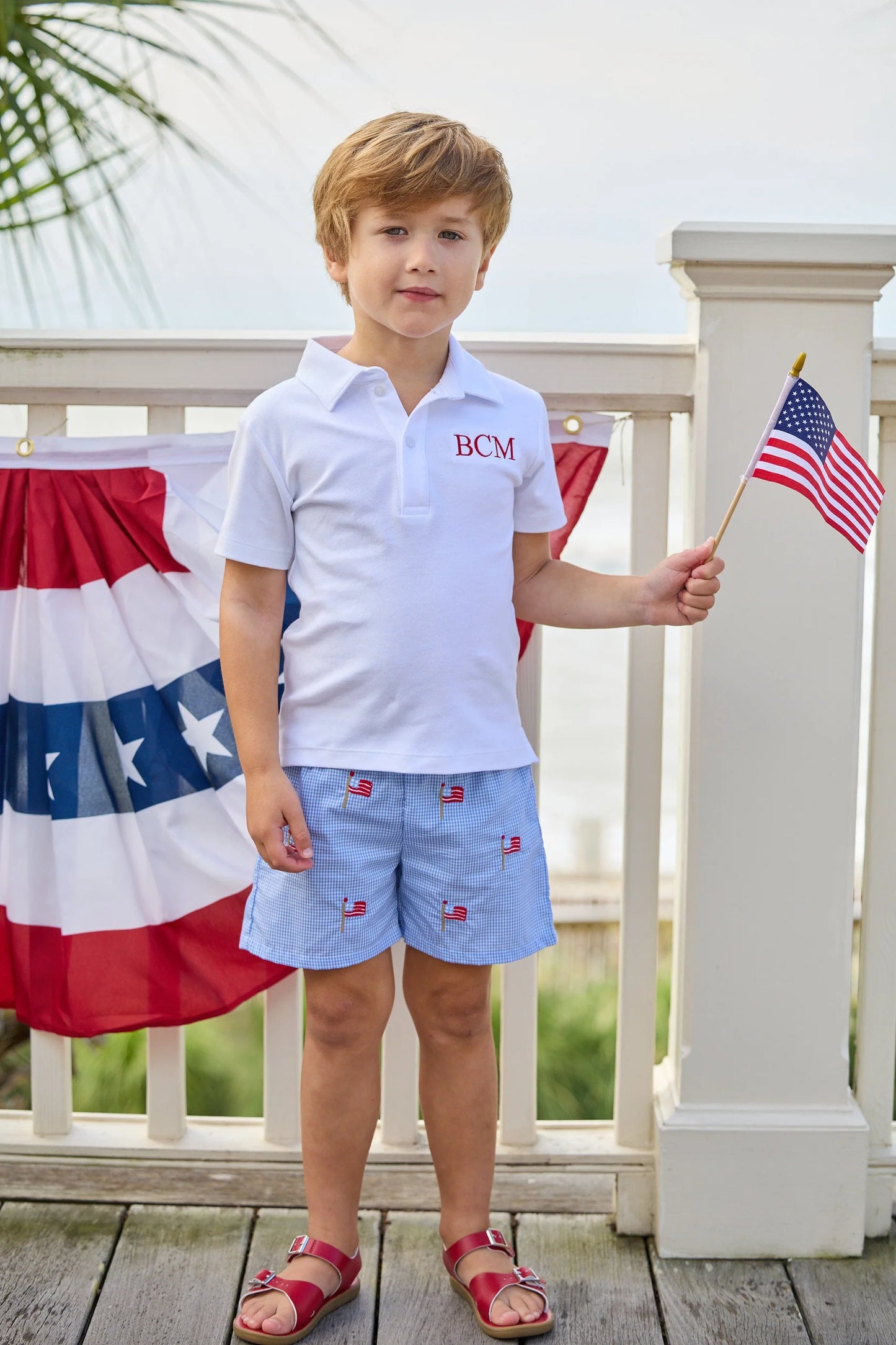 Embroidered Basic Short