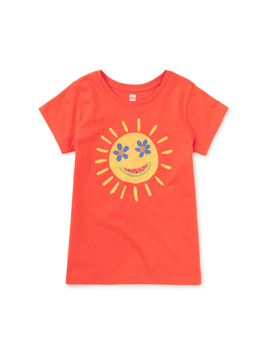 Smiley Sun Graphic Tee