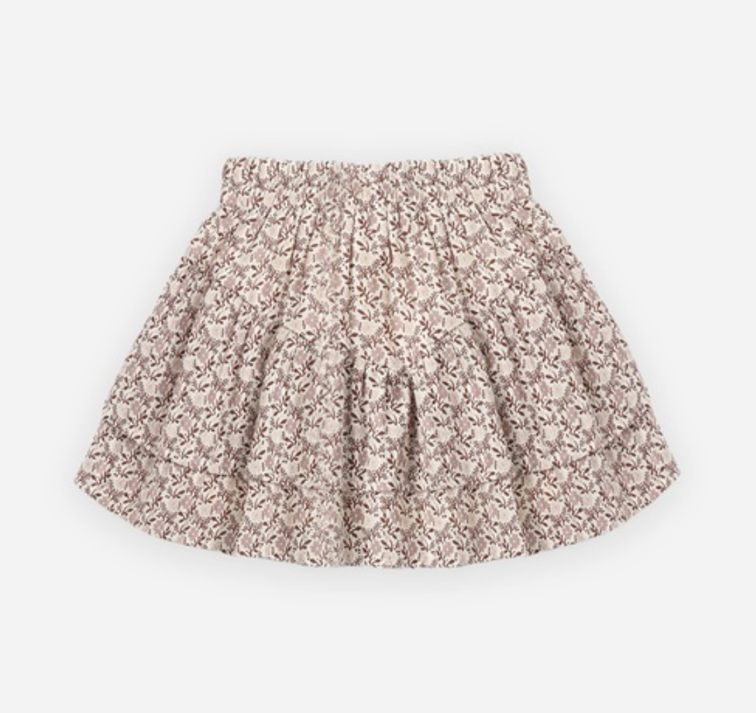 Tiered Mini Skirt