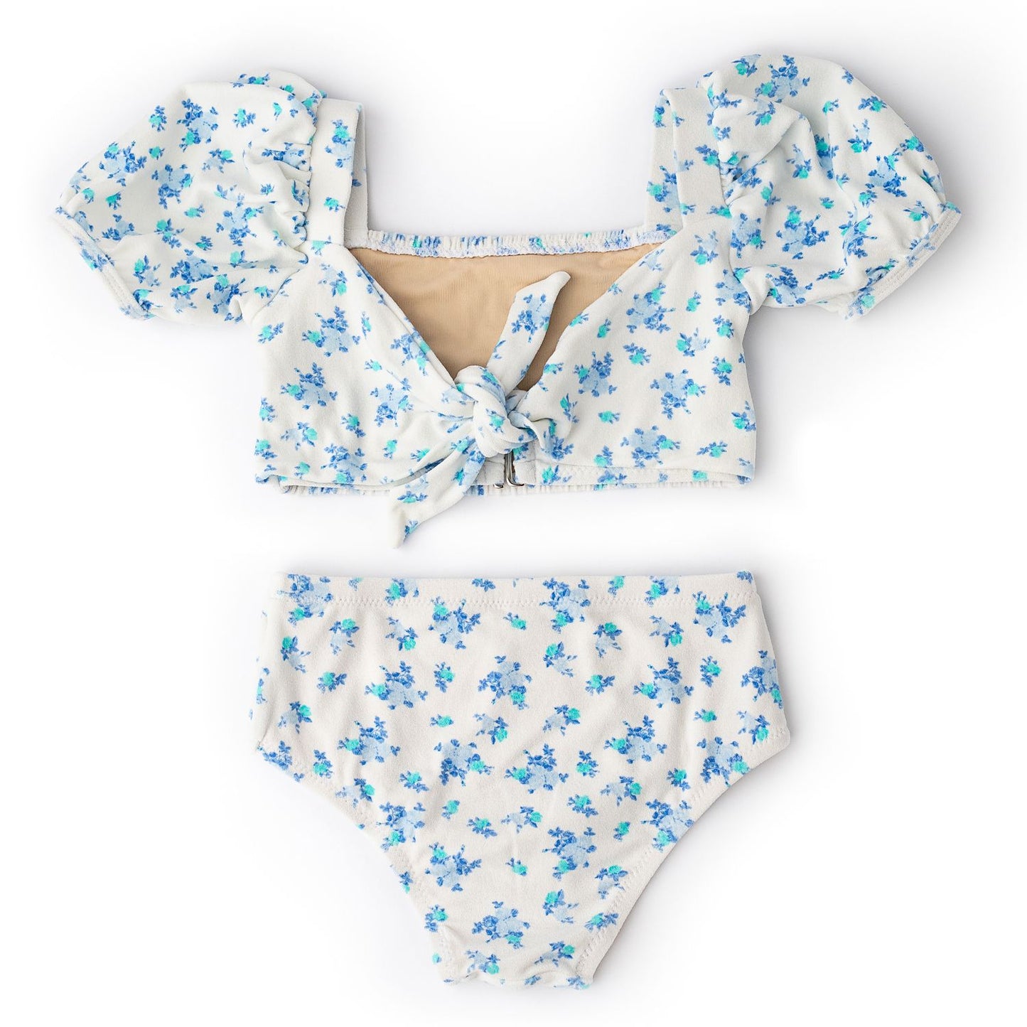 2 pc Smocked Puff Bikini