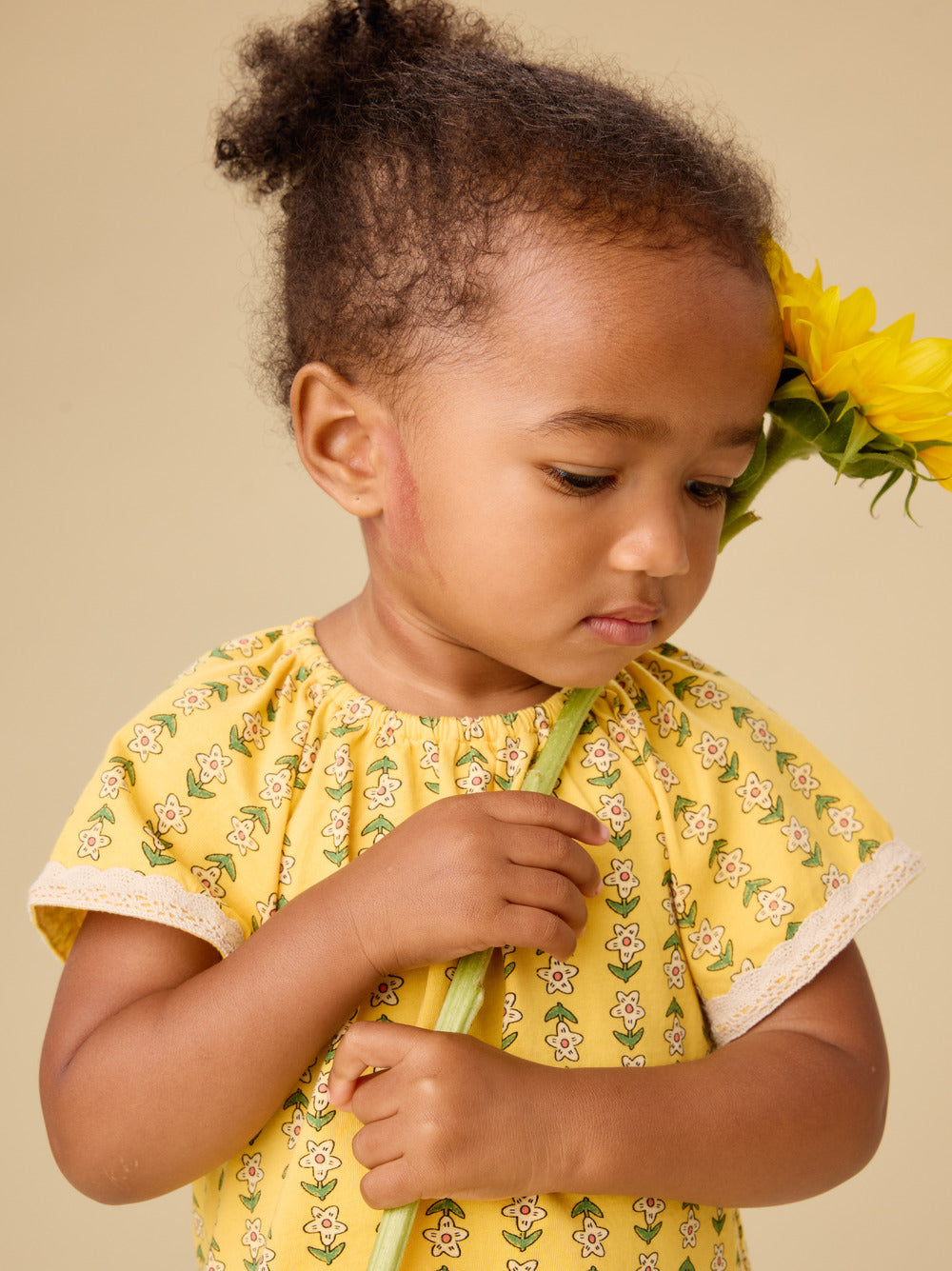 Printed Crochet Trim Set
