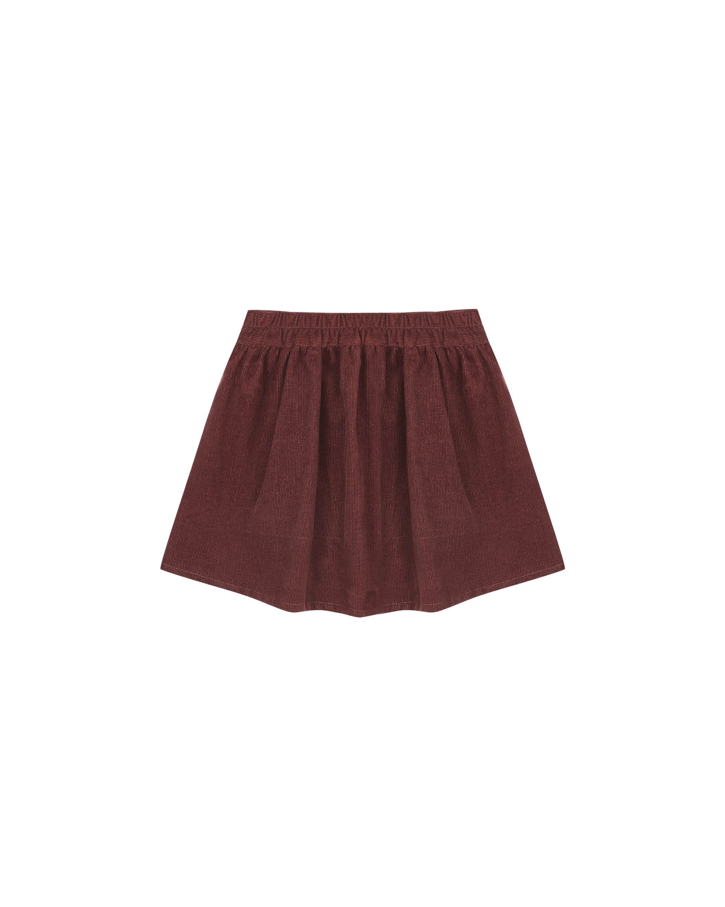 Button Front Mini Skirt