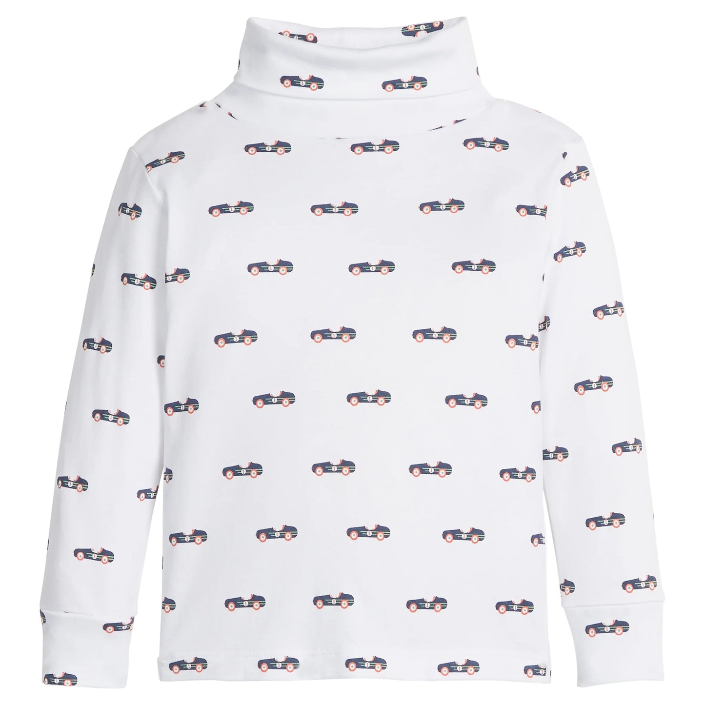 Printed Turtleneck