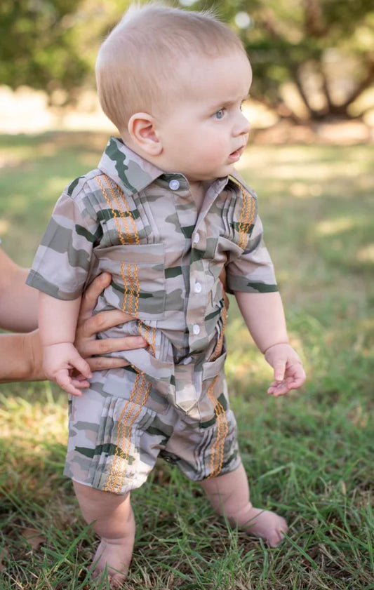 Guayabera Romper