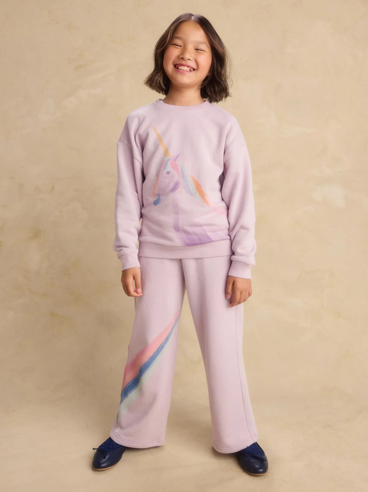 Wide Leg Terry Pants