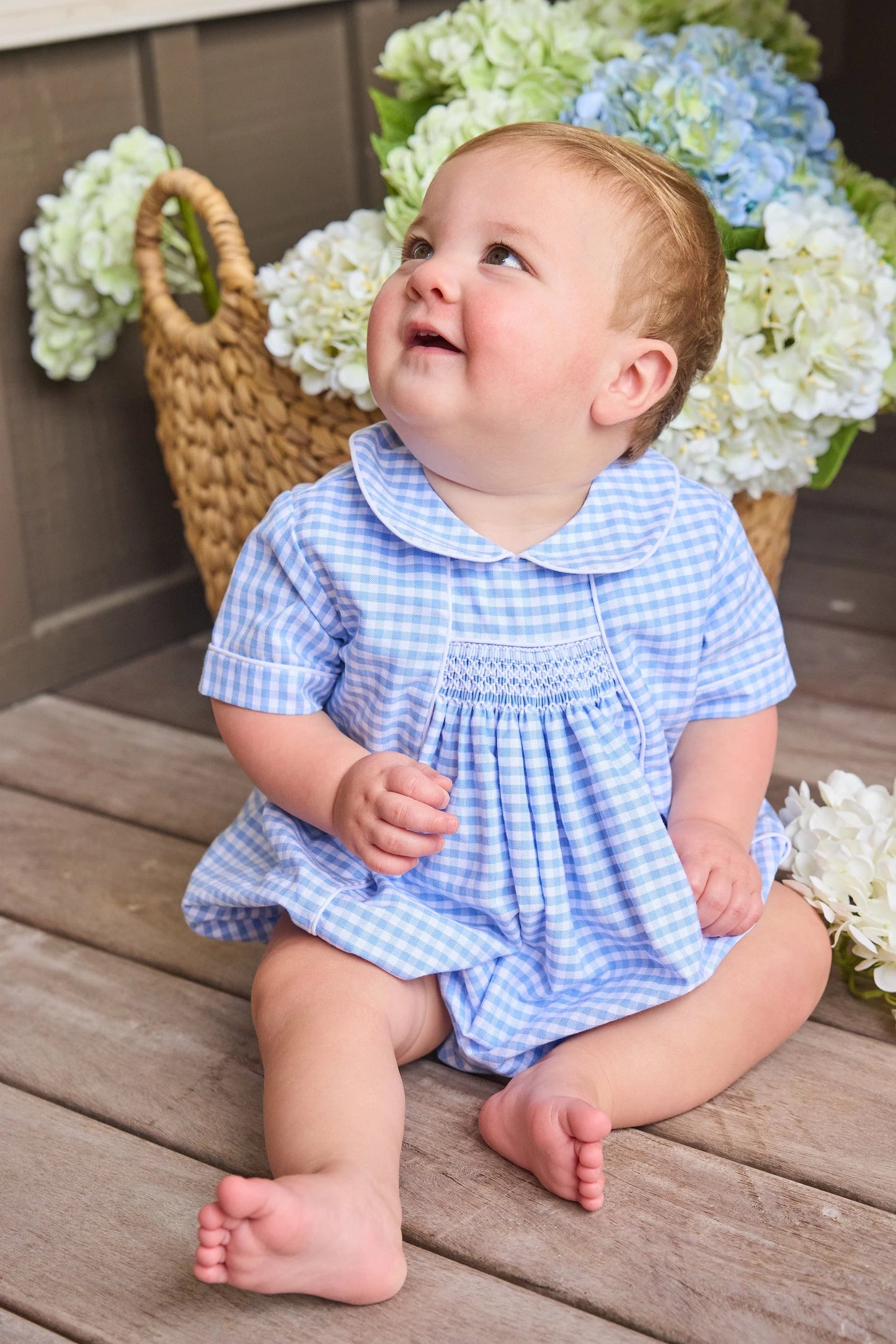 Chest Smocked Bubble