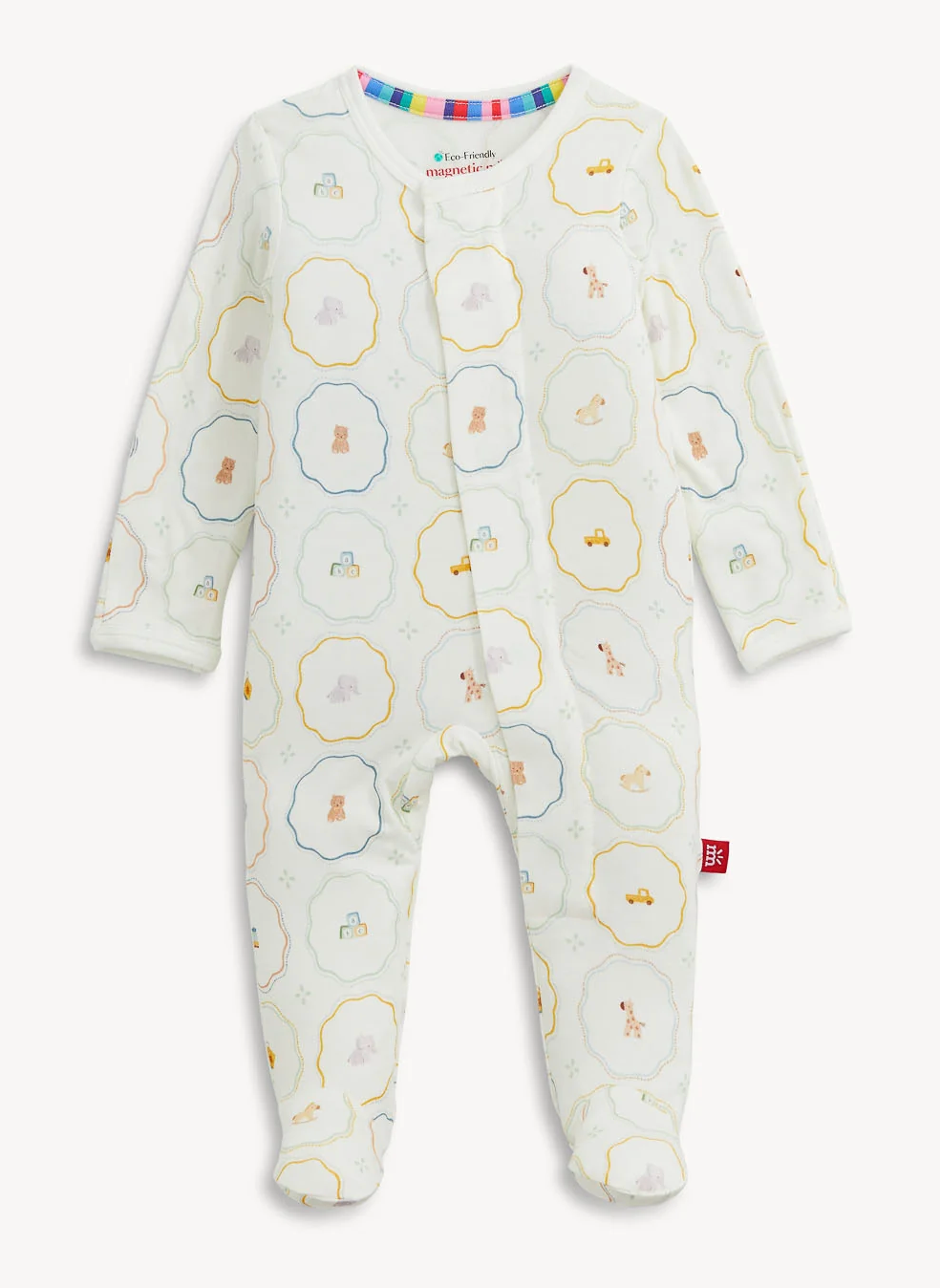 Nursery Magic Cream Modal Footie