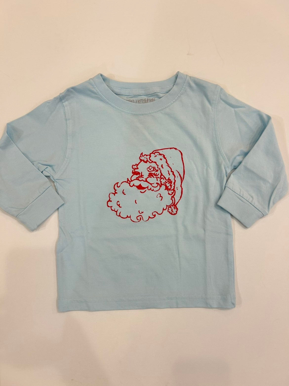 LS Red Candy Cane Dog T-Shirt