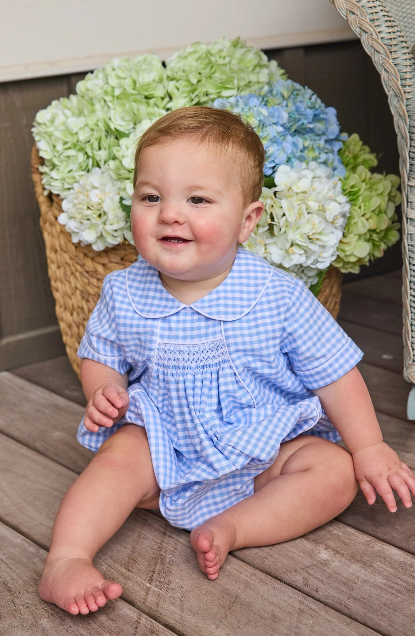 Chest Smocked Bubble
