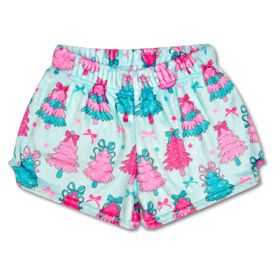 Fancy Tree Plush Shorts
