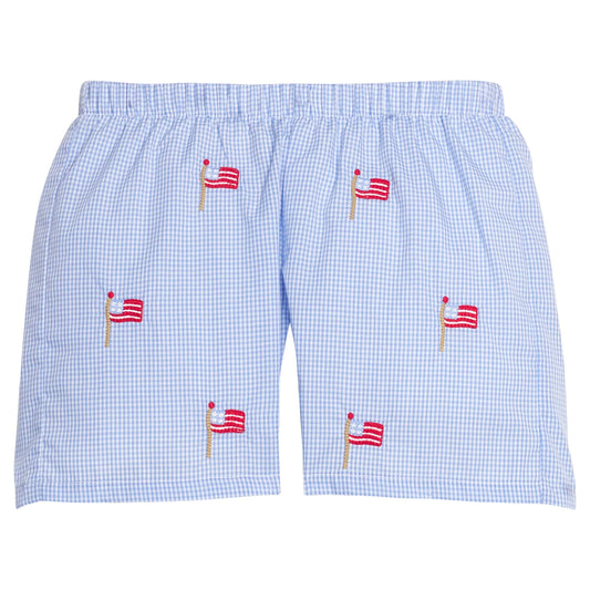 Embroidered Basic Short