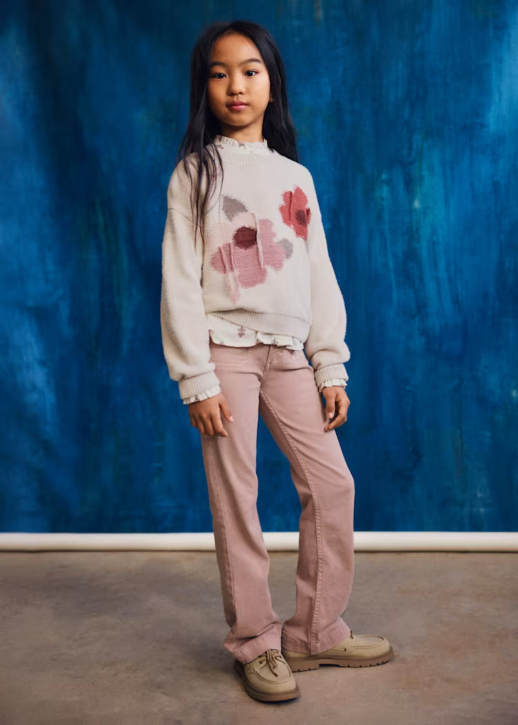 Flare Twill Pants