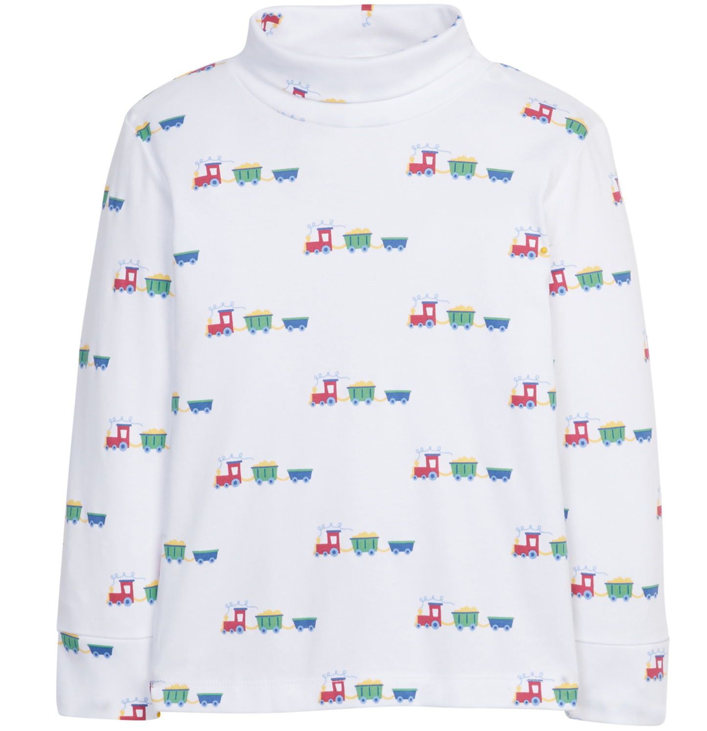 Printed Turtleneck