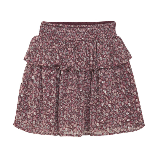 Dobby Flower Skirt