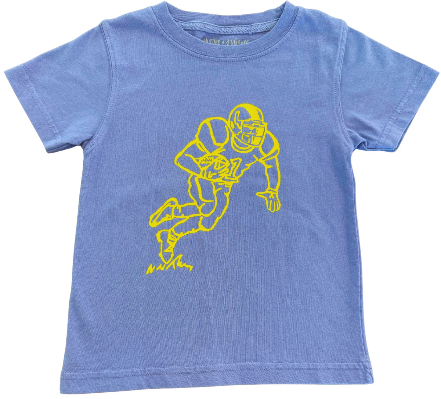 S/S Football Player T-Shirt