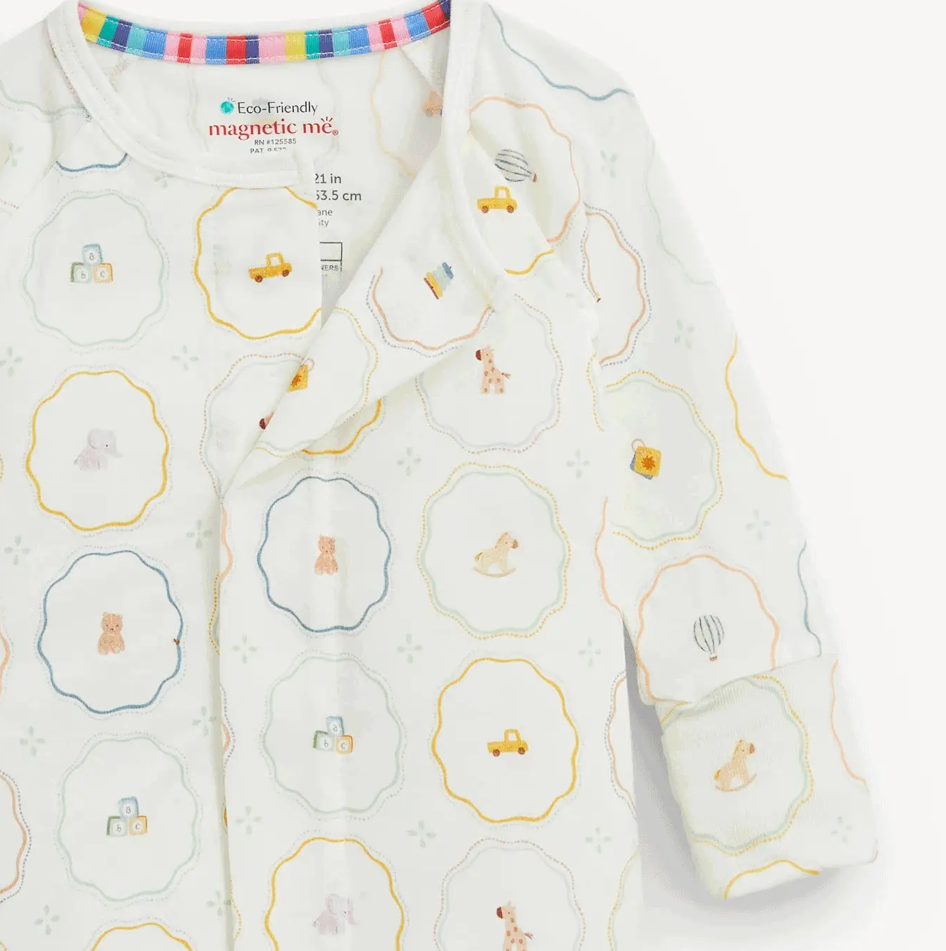 Nursery Magic Cream Modal Footie