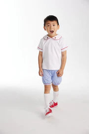 Applique Peter Pan Short Set