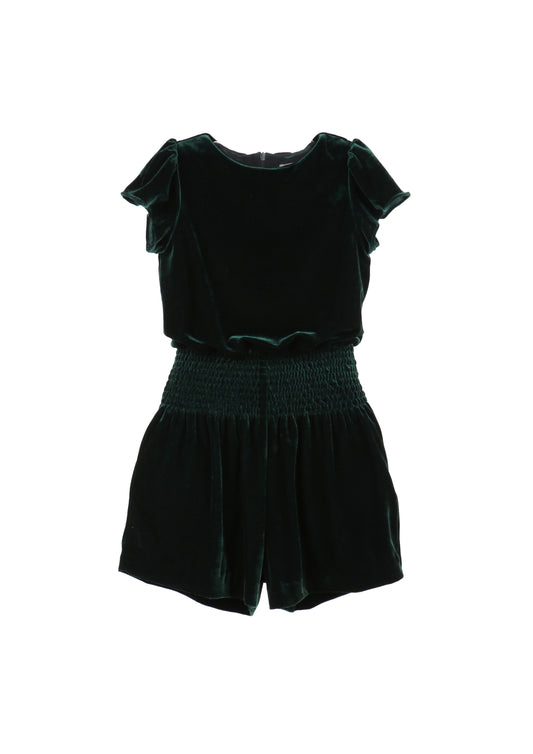 Lyla Velvet Romper