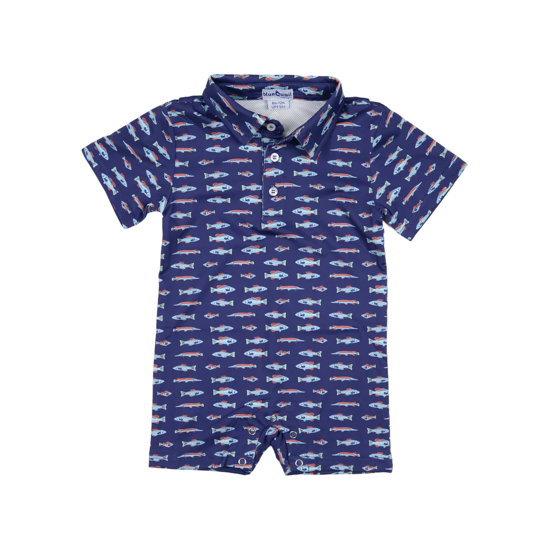 Polo Short Sleeve Romper
