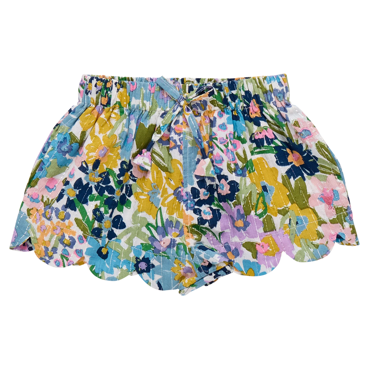 Girls Scallop Short