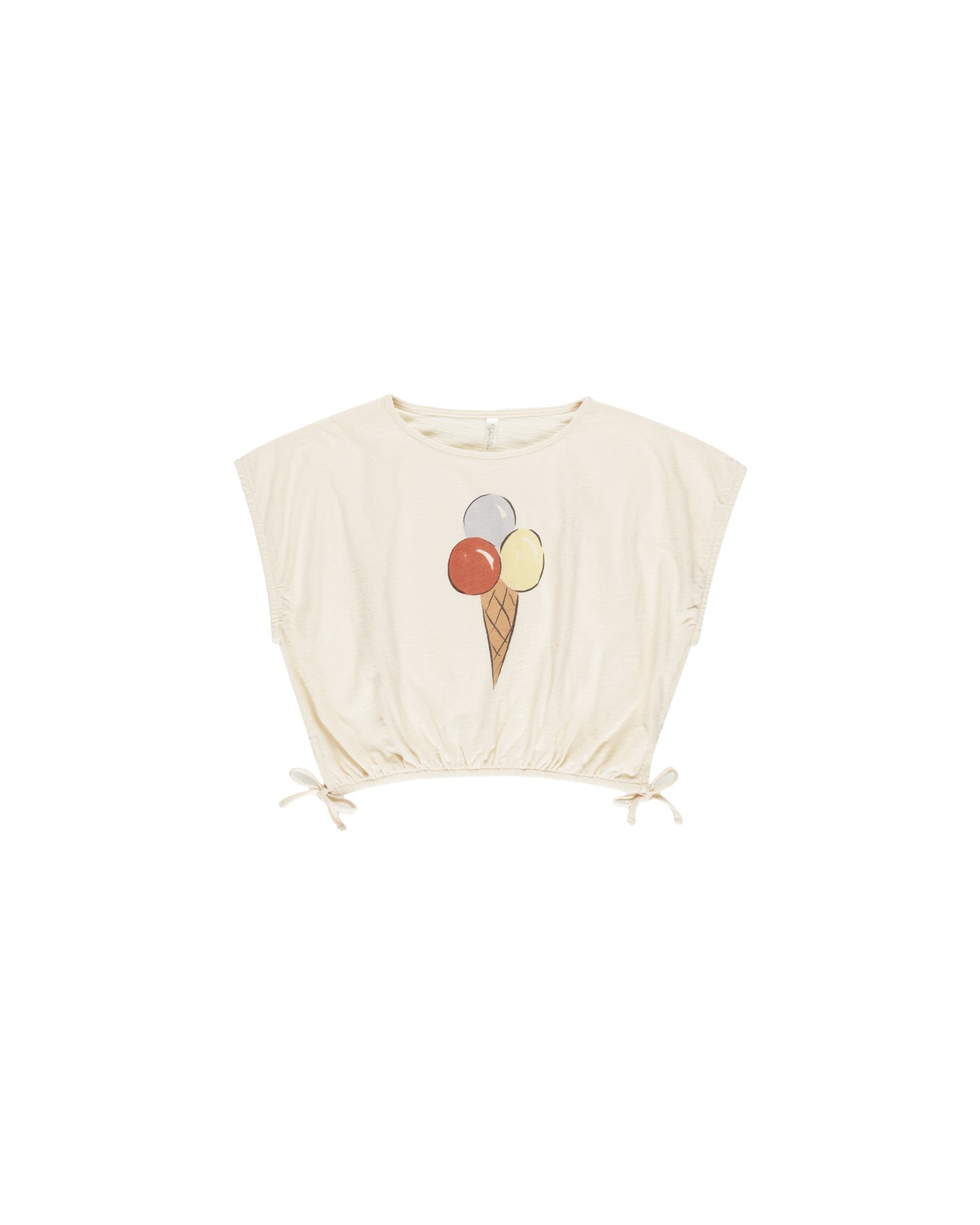 Cropped Cinch Tee