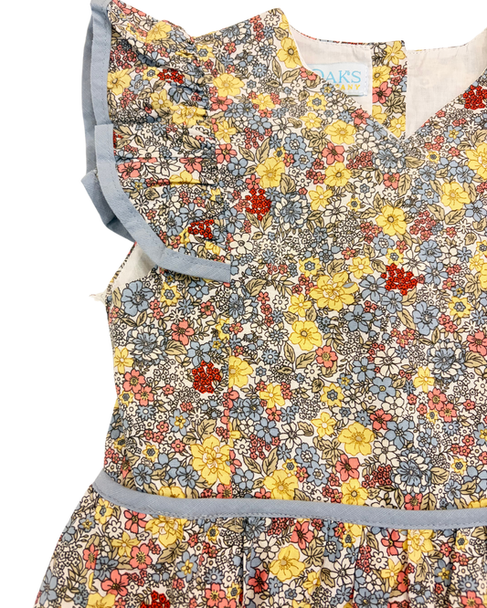 Harley Tan Floral Dress