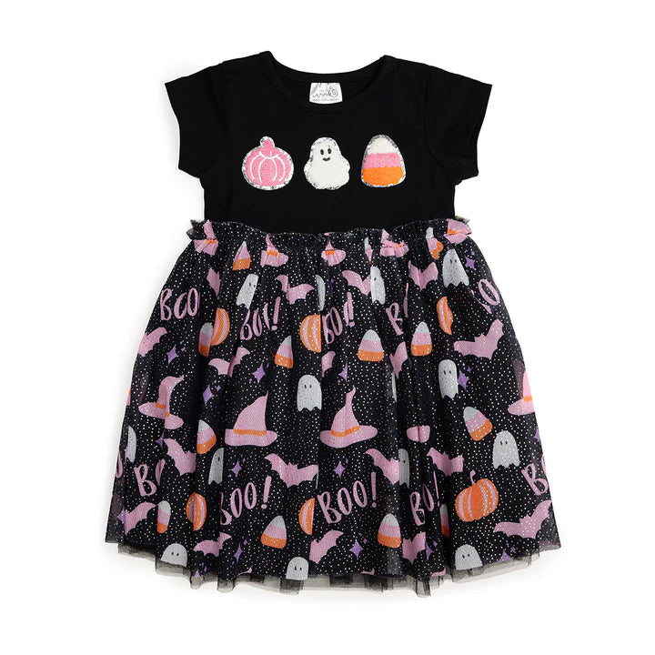 Boo Halloween Tutu Dress