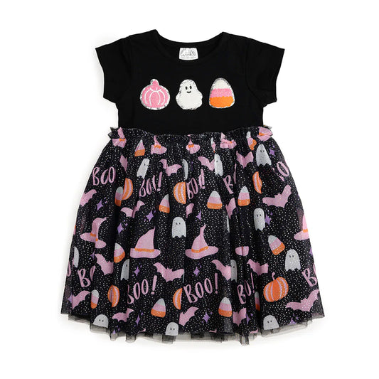Boo Halloween Tutu Dress