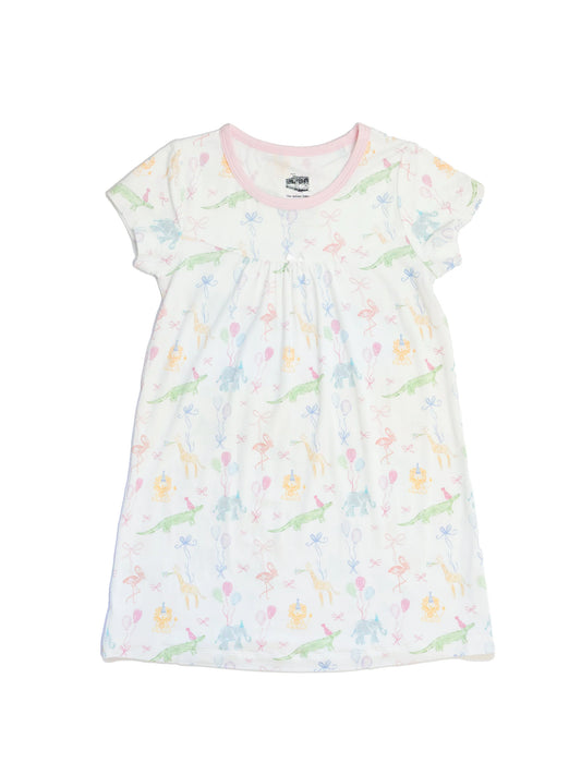Birthday Zoo Animals Dress