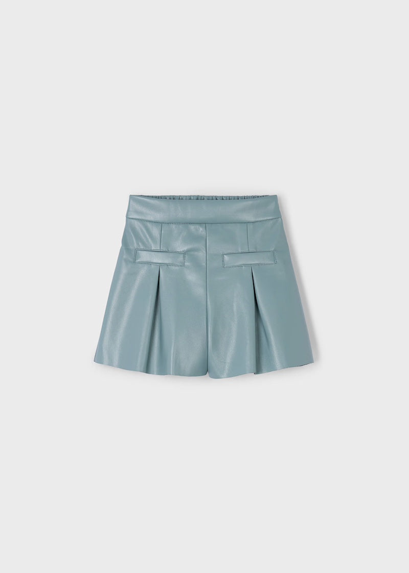 Leatherette Shorts