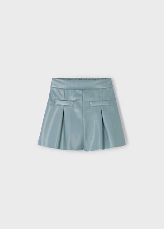 Leatherette Shorts
