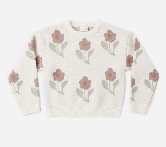 Aspen Sweater Flower