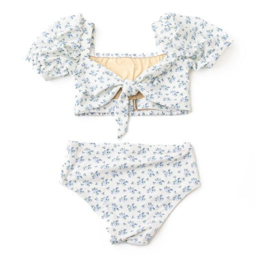2 pc Smocked Puff Bikini