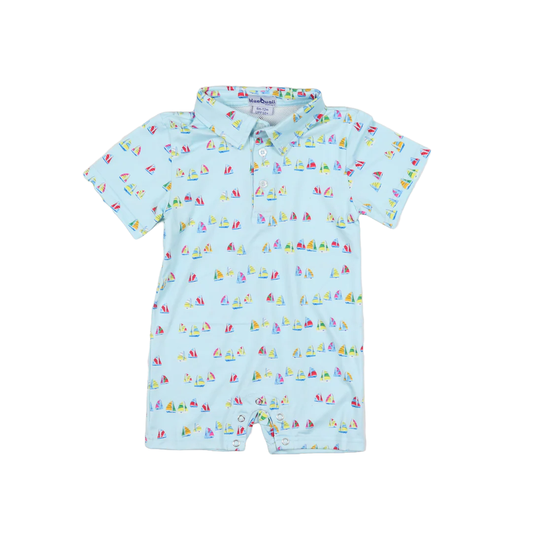 Polo Short Sleeve Romper