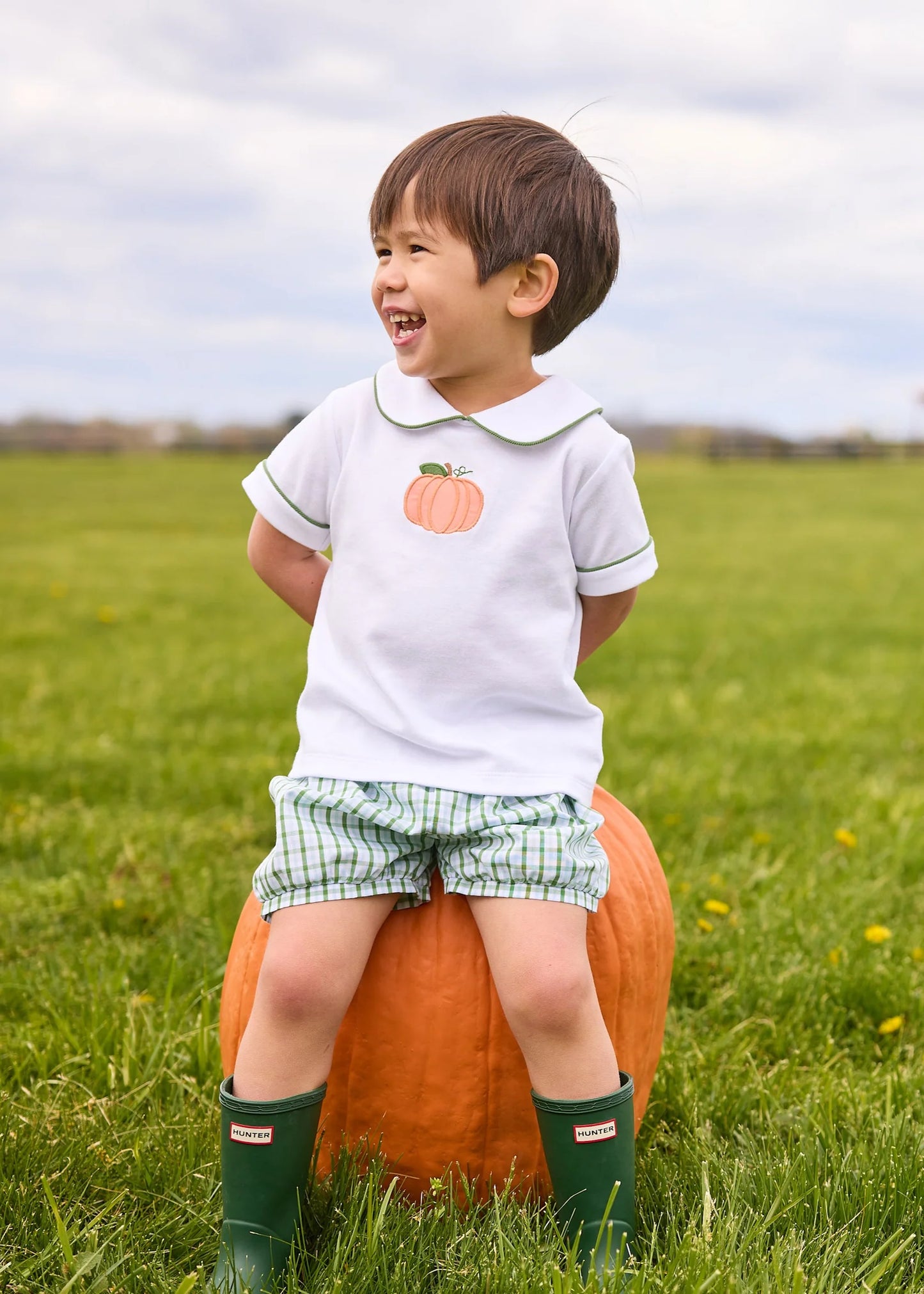 Applique Peter Pan Short Set