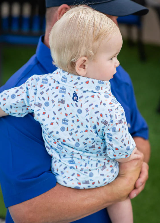 Polo Short Sleeve Romper