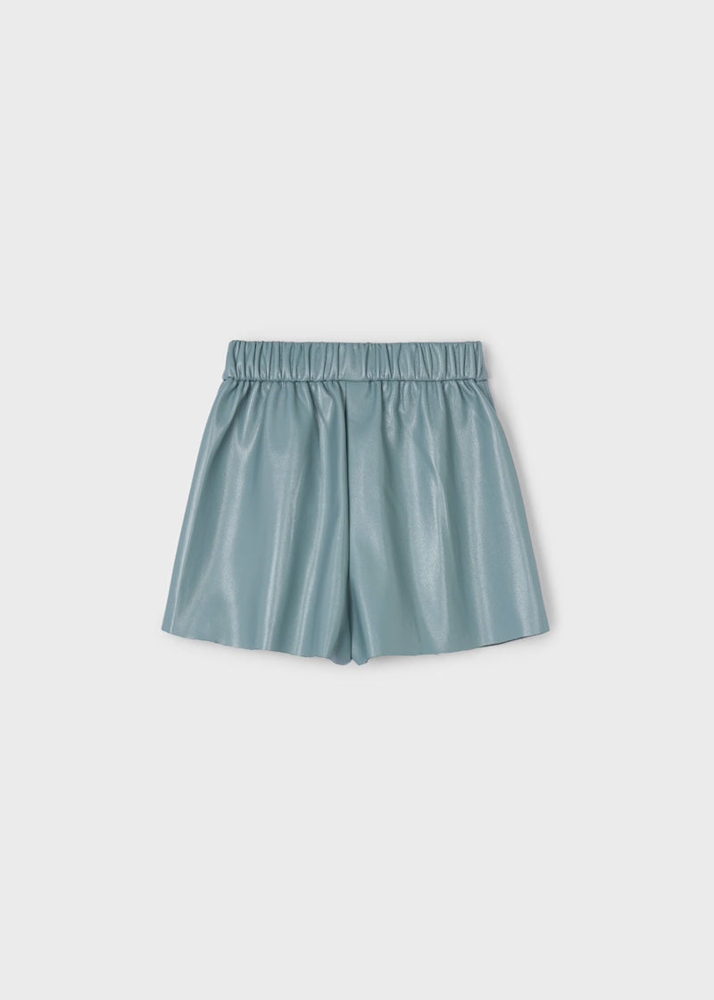 Leatherette Shorts