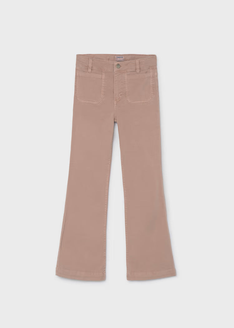 Flare Twill Pants
