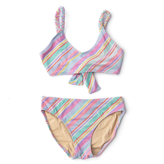 2 pc Shimmer Tie Bikini