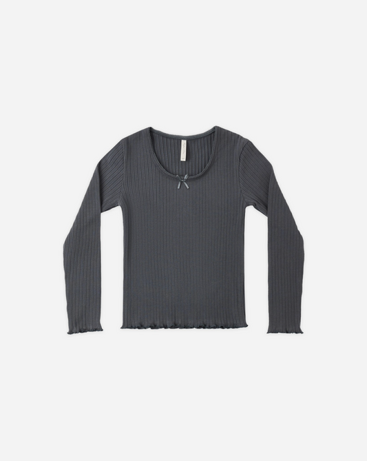 Ribbed L/S Shirt