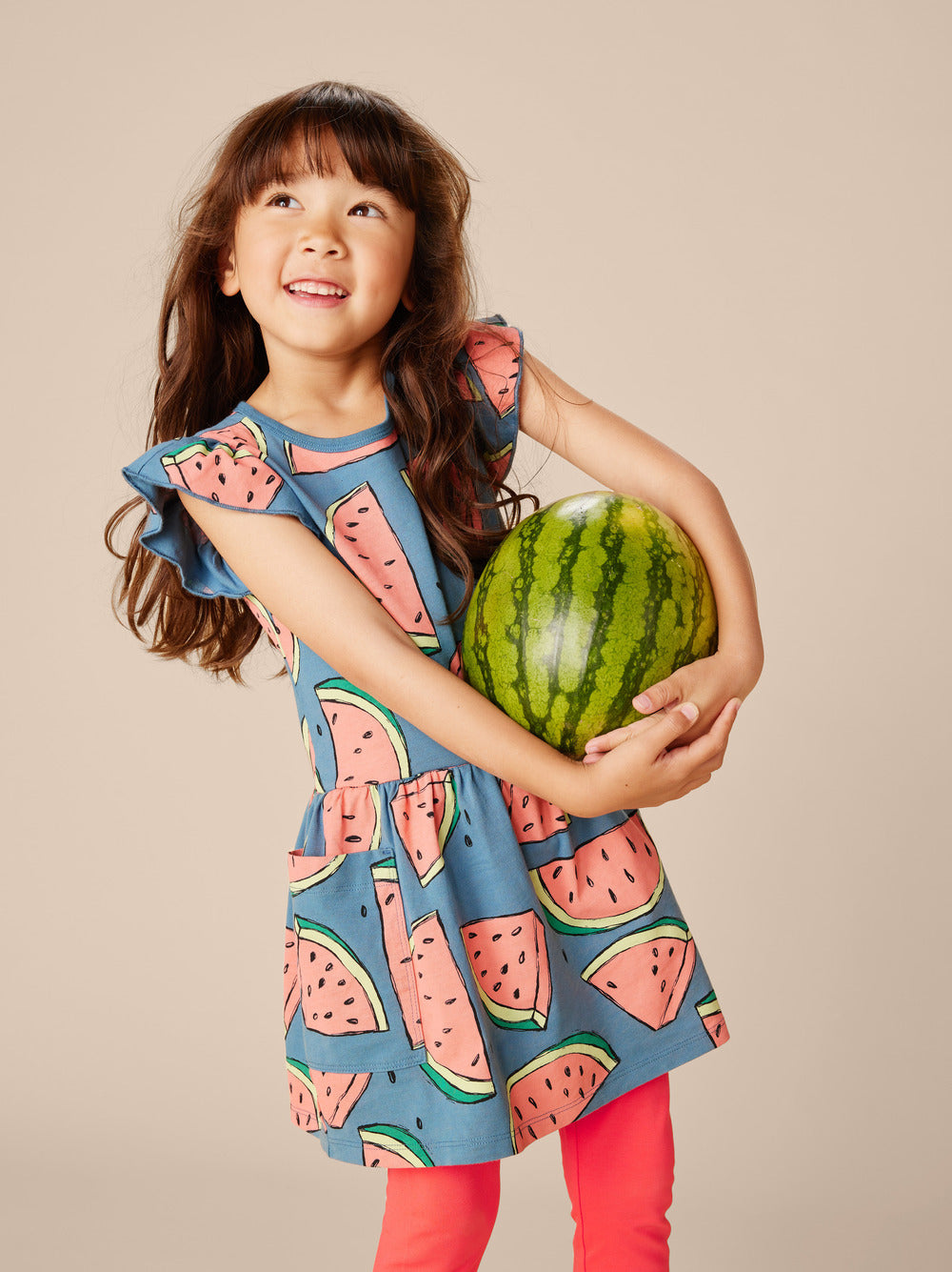 Flutter Sleeve Pocket Dress