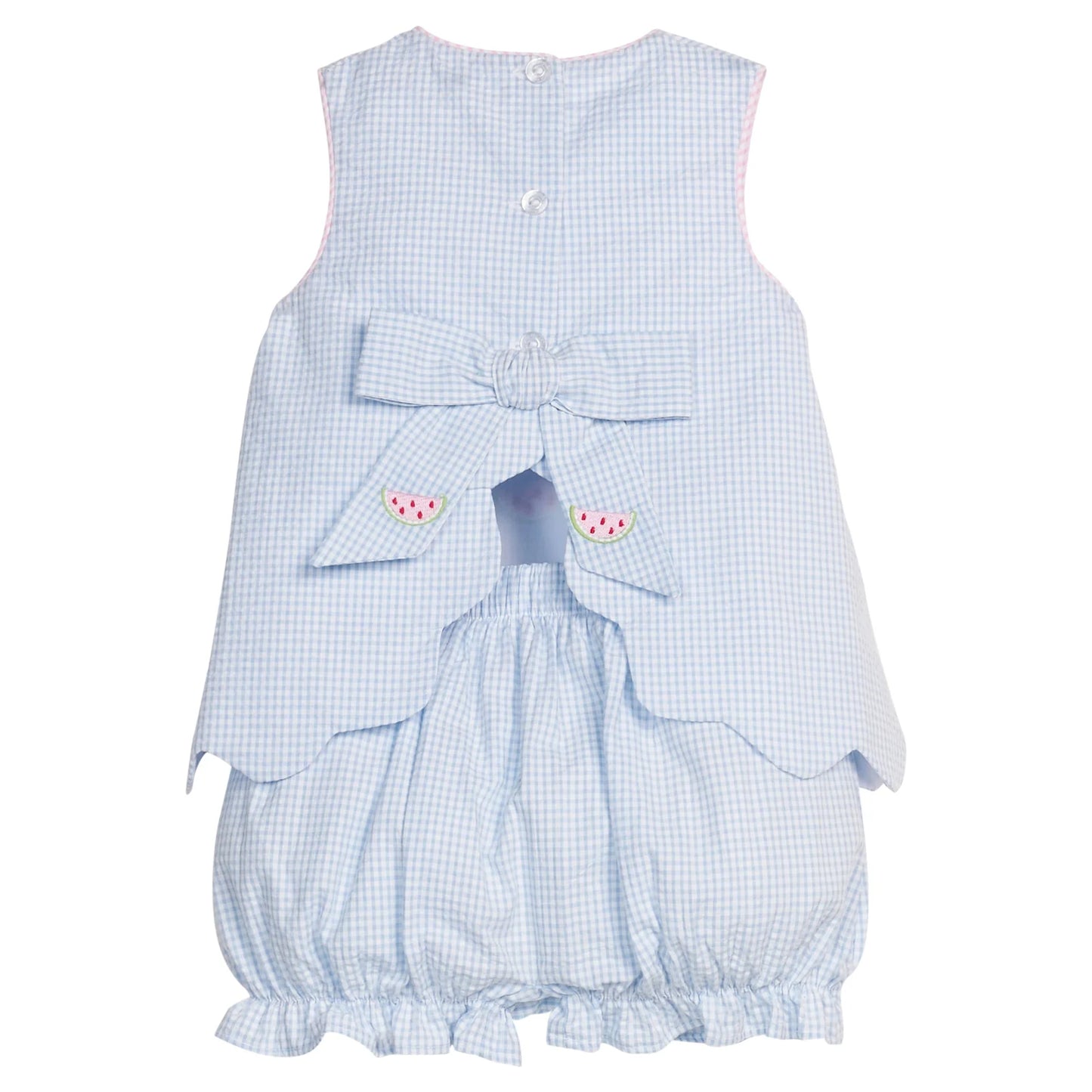 Bow Back Bloomer Set