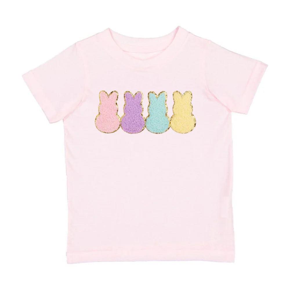 S/S Peeps Embroidered Patch T-shirt
