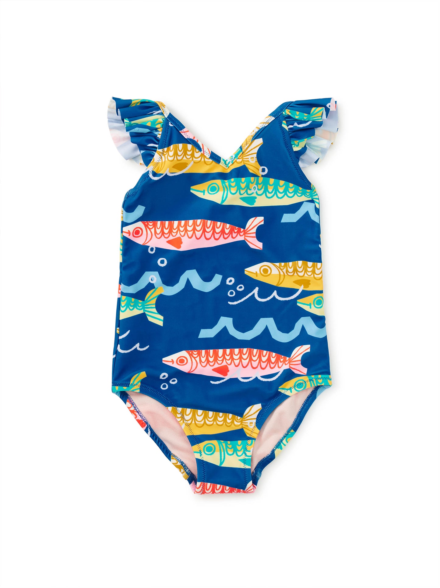 Ruffle One-Piece Swimsuit