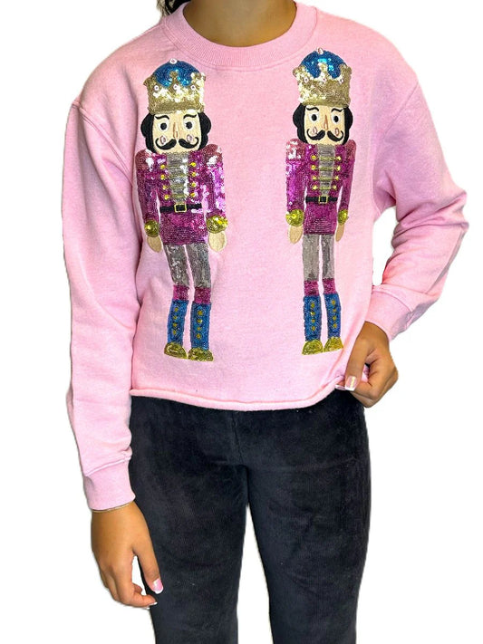Sequin Nutcracker Sweatshirt