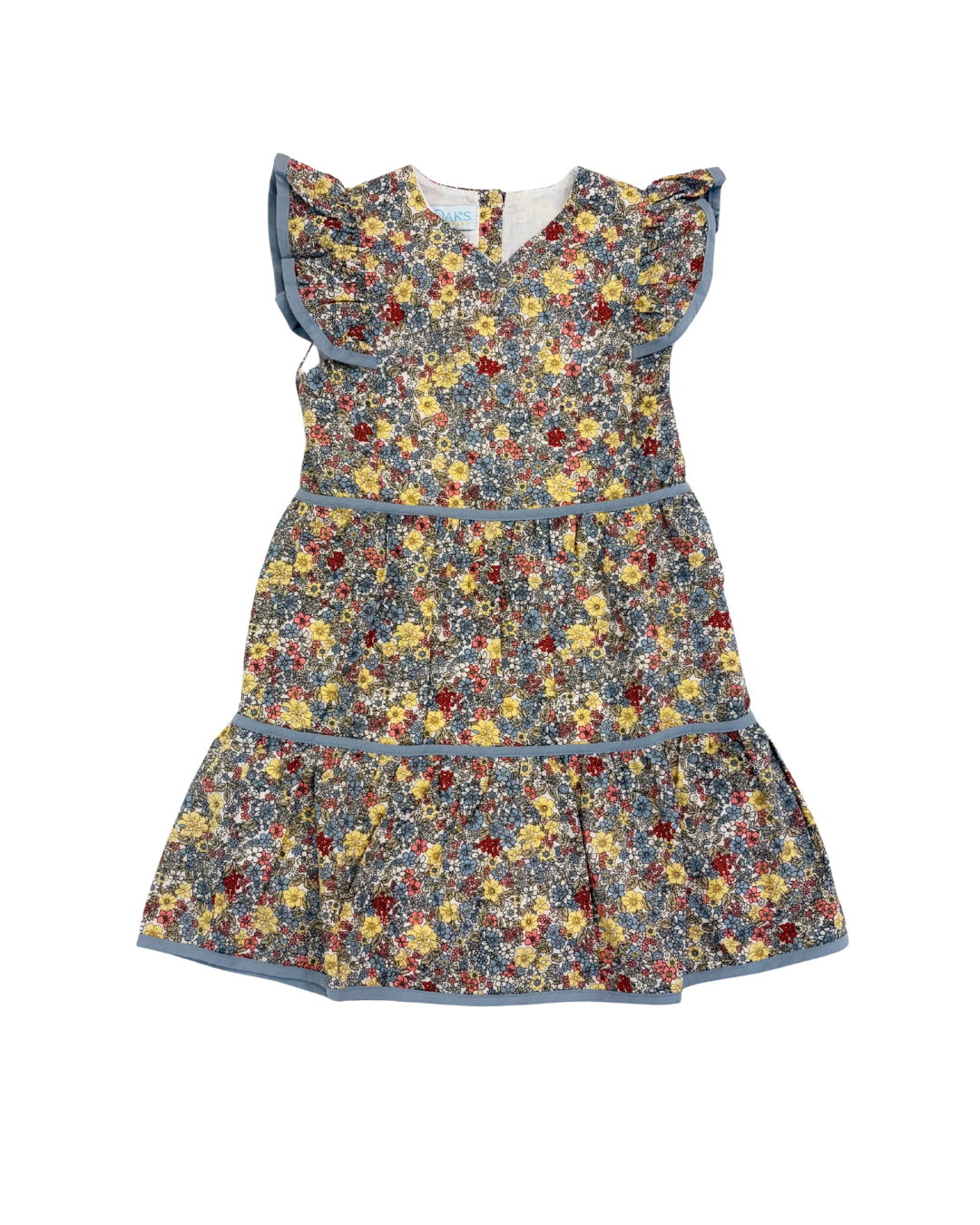 Harley Tan Floral Dress
