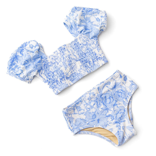 2 pc Smocked Bikini