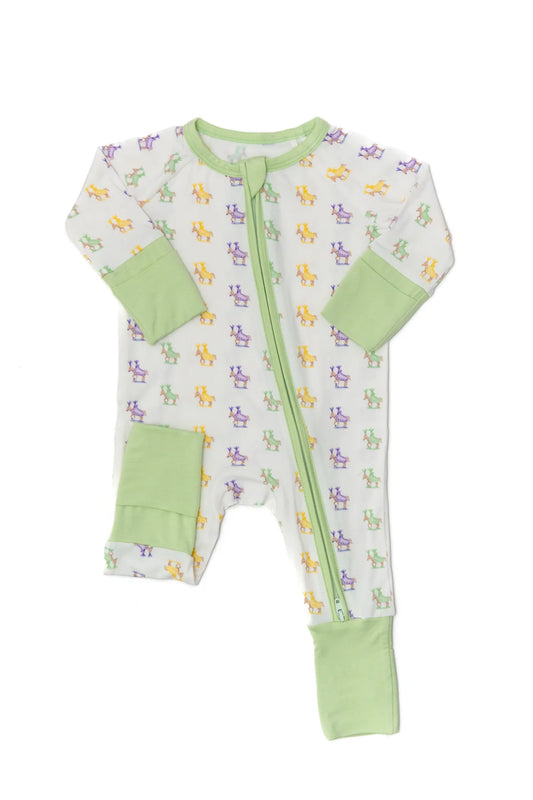MG Horses Sleep Romper